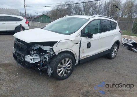 2018 Ford Escape Titanium from USA, damaged, VIN 1FMCU9J90JUD53380